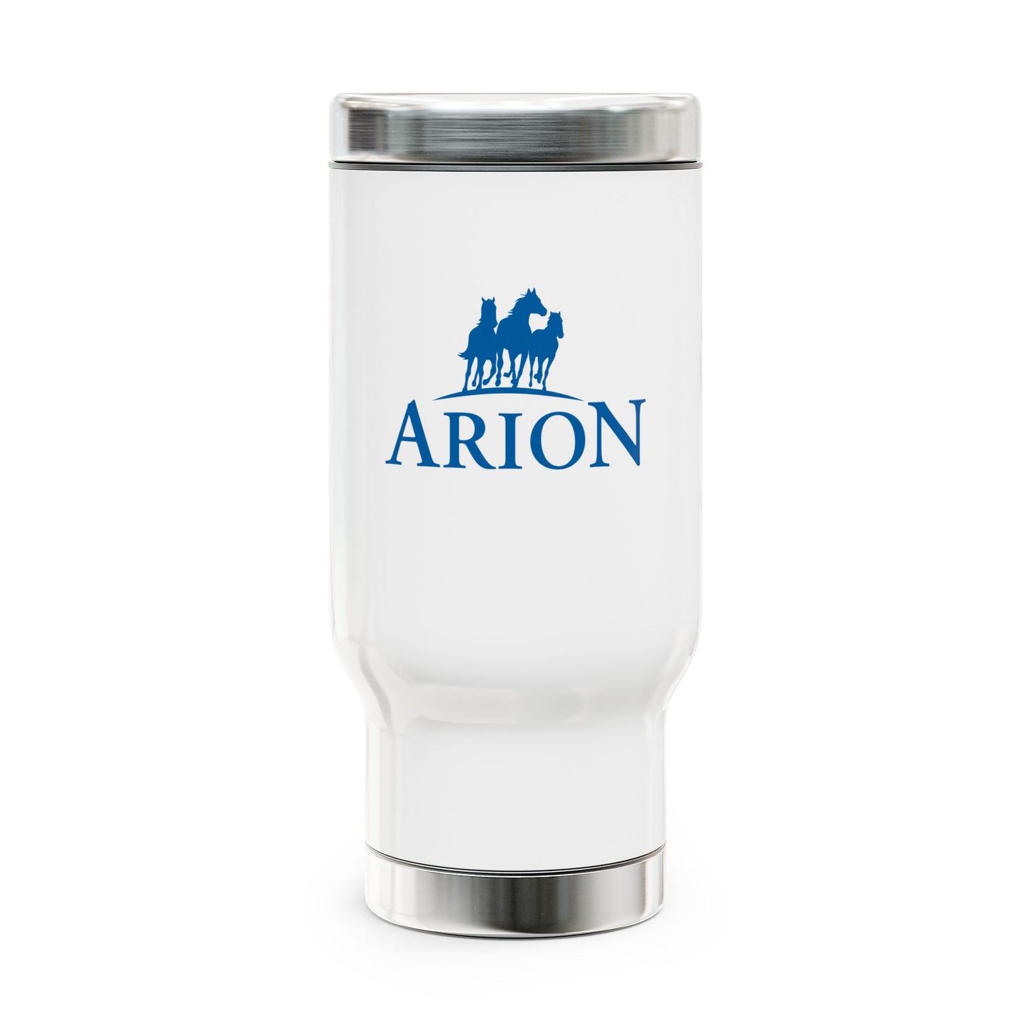 Stainless Steel Travel Mug with Handle, 14oz